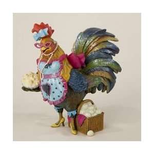  Pack of 3 Diva Zoo Omeletta Betty Clucker Ornamental 