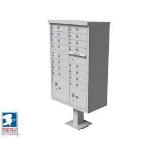 vital™ USPS 16 Door Standard Commercial Cluster Mailboxes in White