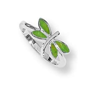  Green Turquoise Dragonfly Ring (size 6) Boma Natural 