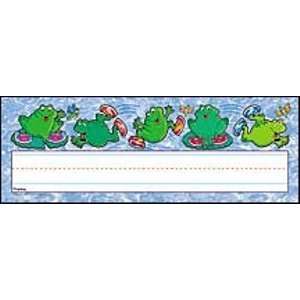  Name Plates Hop to it Frogs Toys & Games