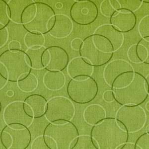  Moda14028 14 Tiddley Winks by Moda Fabrics, Green Circles 