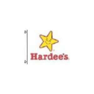  Hardees Corporate Logo Nylon Flag Patio, Lawn & Garden