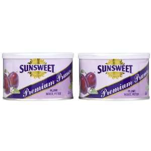 Sunsweet Pitted Prunes, Can, 9 oz, 2 pk Grocery & Gourmet Food