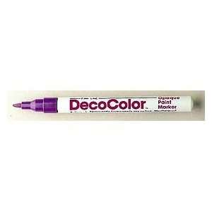  DecoColor Paint Markers Extra Fine   Gold Light Blue Arts 