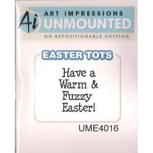   Easter Unmounted Cling Stamp // Art Impressions Arts, Crafts & Sewing