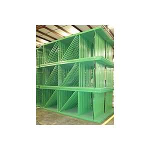  Teardrop Pallet Rack Upright   144h X 48w   22,000# Cap 