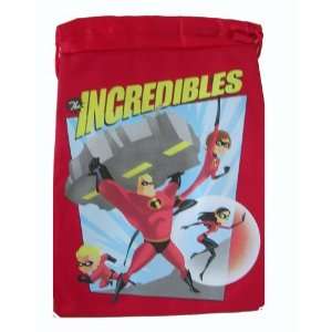    Disney the Incredibles Draw String Backpack Bag Toys & Games