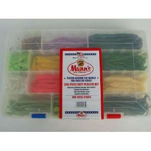 Manns Bait Company 305 Piece Soft Plastic Kit  Sports 