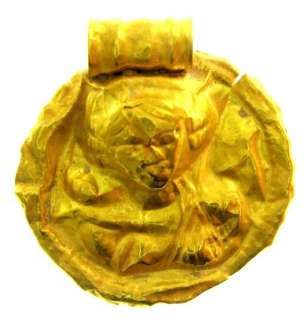 ANCIENT GREEK GOLD PENDANT c.400 300 BC  ARTIFACT1  