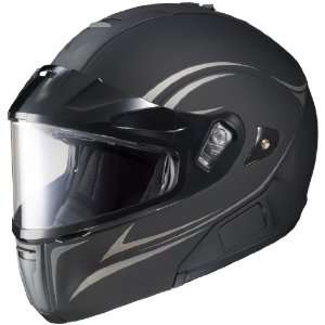    HJC IS MAX BT Snowmobile Helmet   Multi Black   Medium Automotive