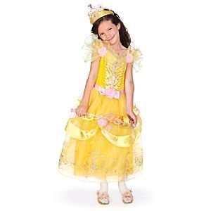  Disney Glitter Belle Costume for Girls Toys & Games
