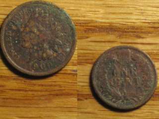 1900 one cent  Indian Head (USA) very nice  