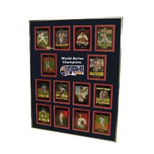  Topps 2007 Team Set Framed   Red Sox with 2007 World 