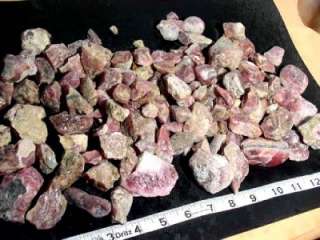 Rough RHODOCHROSITE CHUNKS 6 Lbs Pounds Andean  