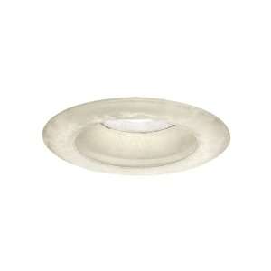   inch Round IC Rated Glass Recessed Trim, 50 Total Watts, Cracked Ice