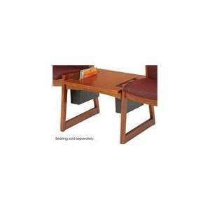  Safco Urbane Straight Connecting Table   Cherry Finish 