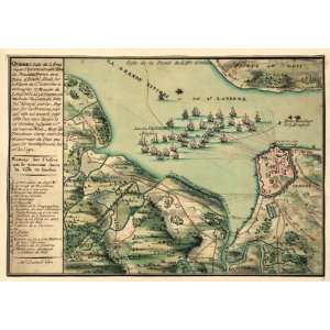  1670 map of Quebec, Canada