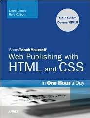   HTML5 Coverage, (0672330962), Laura Lemay, Textbooks   