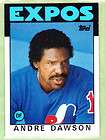 1986 Topps Andre Dawson #760 Montreal Expos