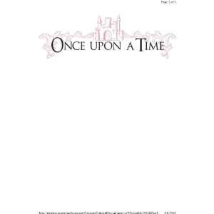  Once Upon a Time castle  Vinyl Wall Quote 