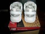 NEW BALANCE 498 WHITE/SILVER BOYS/GIRLS SHOES YOUTH SIZE 13  