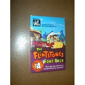  The Flintstones Font Pack (3.5 Disks) [3.5 inch diskette 