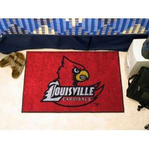    University of Louisville Rug Starter Mat   NCAA