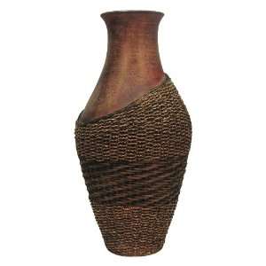  Shapely Rope Wrap Vase