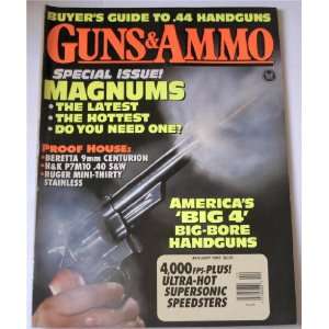  Guns & Ammo January 1993 Magnums E. G. Red Bell Jr 