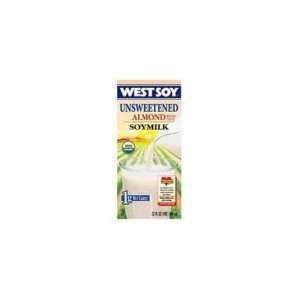 Westsoy Almond Unsweetened Westsoy ( 12x32 OZ)  Grocery 