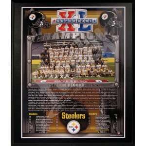 Steelers Healy Plaque   Super Bowl Xl (40) 2005  Sports 