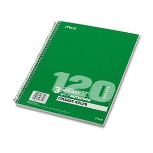  Mead Products   Mead   Spiral Bound Notebook, College Rule 