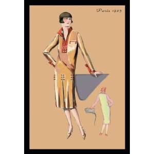  The Geometry of Fashion 12x18 Giclee on canvas