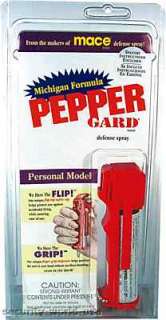 Michigan Approved Personal PepperGard Contains OC Pepper and UV DYE.