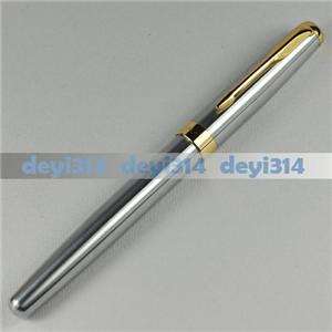 FOUNTAIN PEN BAOER 388 GOLD Silvery B058  