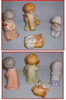 HOMCO Nativity Set #5602 (4 PC) Christmas Holiday Figurines  