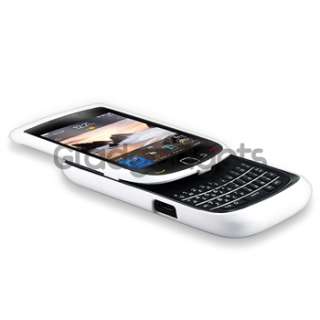 Hard Gel Case+3 Privacy LCD for BLACKBERRY TORCH 9800  