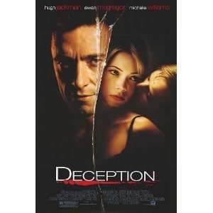  Deception Movie Poster Double Sided Original 27x40 Office 
