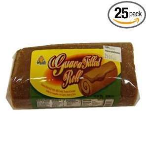 El Azteca Guava Filled Roll (Pack of 25)  Grocery 