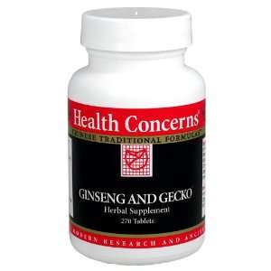  Health Concerns Ginseng & Gecko