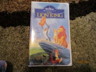   KING Walt Disney Masterpiece Collection VIDEO MOVIE CLAMSHELL Animated