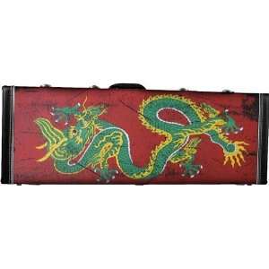  Postal Monkey Electric Guitar Case and Tuner, Asian Dragon 