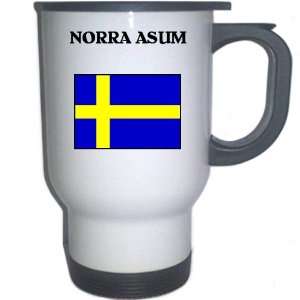  Sweden   NORRA ASUM White Stainless Steel Mug 