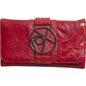  Fox Racing Outlaw Girls Checkbook Casual Wallet   Red 