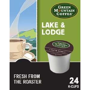  Green Mountain Lake & Lodge Coffee (4 Boxes of 24 K cups 