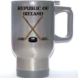  Irish Hockey Stainless Steel Mug   Republic Of Ireland 