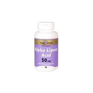  Alpha Lipoic Acid 50mg   90 tabs., (Thompson Nutritional 