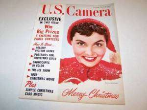 DEC 1955 U.S. CAMERA photography magazine UNREAD  