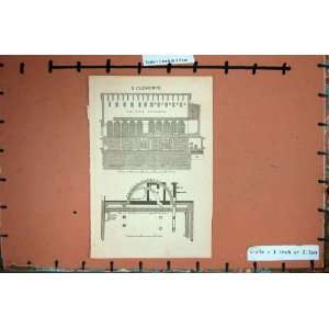   MAP 1904 ITALY PLAN S. CLEMENTE CHIESA ATTUALE DIAGRAM