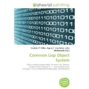  Common Lisp Object System (9786133744424) Books